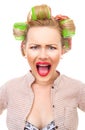 Funny woman Royalty Free Stock Photo