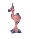 Funny wooden one hump camel Royalty Free Stock Photo