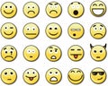 20 funny yellow smileys