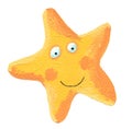 Funny yellow star