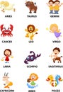 Funny zodiac cartoon