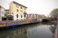 Fuorisalone at Navigli Design District Royalty Free Stock Photo