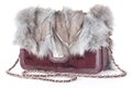 Fur bag Royalty Free Stock Photo