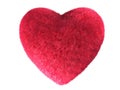 Fur heart Royalty Free Stock Photo