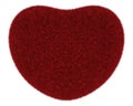 Fur heart Royalty Free Stock Photo