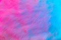 Fur smooth background. Colorful fashion luxury fur texture in pink and blue colors Royalty Free Stock Photo