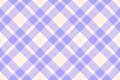 Fur tartan seamless texture, classical pattern fabric check. Crossed background vector textile plaid in indigo and cornsilk colors Royalty Free Stock Photo