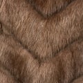 Fur texture brown, shaggy and fluffy, iridescent, shiny closeup Royalty Free Stock Photo