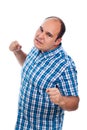 Furious angry aggressive man Royalty Free Stock Photo