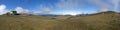 Bucegi plateau panorama view at Furnica peak Royalty Free Stock Photo