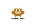Furniture chair company logo Royalty Free Stock Photo