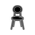 Furniture Chair  icon. Element of household for mobile concept and web apps icon. Glyph, flat icon for website design and Royalty Free Stock Photo