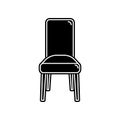 Furniture Chair  icon. Element of household for mobile concept and web apps icon. Glyph, flat icon for website design and Royalty Free Stock Photo