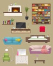 Furniture Elements Interior Set