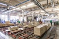 Furniture factory production line