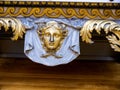 Furniture in free Lady Lever Art Gallery of Port Sunlight, created by William Hesketh Lever for his Sunlight soap factory workers