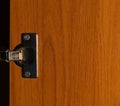 Furniture hinge on door