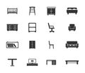 Furniture simply icons