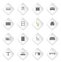 Furniture simply icons