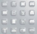 Furniture simply icons