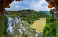 Furong ancient village and waterfall - Hunan China