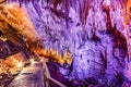 Furong Cave in Wulong Karst National Geology Park, China Royalty Free Stock Photo