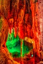 Furong Cave in Wulong Karst National Geology Park, China Royalty Free Stock Photo