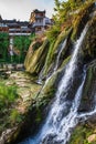 Furong Town, an ancient town on the waterfall Royalty Free Stock Photo