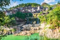 Furong Town, an ancient town on the waterfall Royalty Free Stock Photo