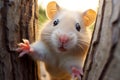 Furry Hamster selfi pet. Generate Ai Royalty Free Stock Photo