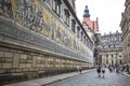 Furstenzug (Procession of Princes) is a giant mural decorates the wall