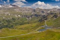 Fuscher Lacke lake, 2262m above sea level, Grossglockner High Alpine Road, Hohe Tauern National Park, Austria Royalty Free Stock Photo