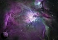 Fuscia Planets Royalty Free Stock Photo