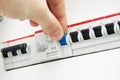 Fuses control. Royalty Free Stock Photo