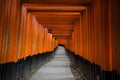 Fushimi Inari in Kyoto, Japan Royalty Free Stock Photo