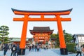 Fushimi Inari Shrine, Japan - 2016 NOV 23 : is an important Shin Royalty Free Stock Photo