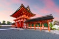 Fushimi Inari Shrine in Kyoto, Japan Royalty Free Stock Photo