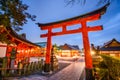 Fushimi Inari Shrine of Kyoto Royalty Free Stock Photo