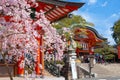 Fushimi Inari-taisha built in 1499, it\'s the icon of a path lined with thousands of torii gate with