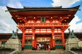 Fushimi Inari Taisha temple, 5000 tori gates, Fushimi-ku, Kyoto, Kansai, Japan Royalty Free Stock Photo