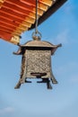 Fushimi Inari Taisha Shinto shrine, Tsuridourou hanging lamps detail. Kyoto, Japan