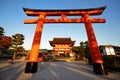 Fushimi inari-taisha shrine in kyoto Royalty Free Stock Photo