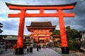 Fushimi Inari Taisha temple, Fushimi-ku, Kyoto, Kansai, Japan Royalty Free Stock Photo