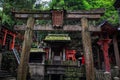 Fushimi Inari Taisha temple, 5000 tori gates, Fushimi-ku, Kyoto, Kansai, Japan Royalty Free Stock Photo