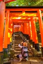 Fushimi Inari travel photographer Royalty Free Stock Photo