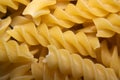 Fusili pasta macro. Royalty Free Stock Photo