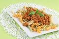 Fusilli bolognese