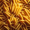 Fusilli pasta. Pasta background. Close-up