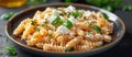 Fusilli Pasta With Ricotta and Herbs