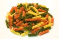 Fusilli twirls pasta